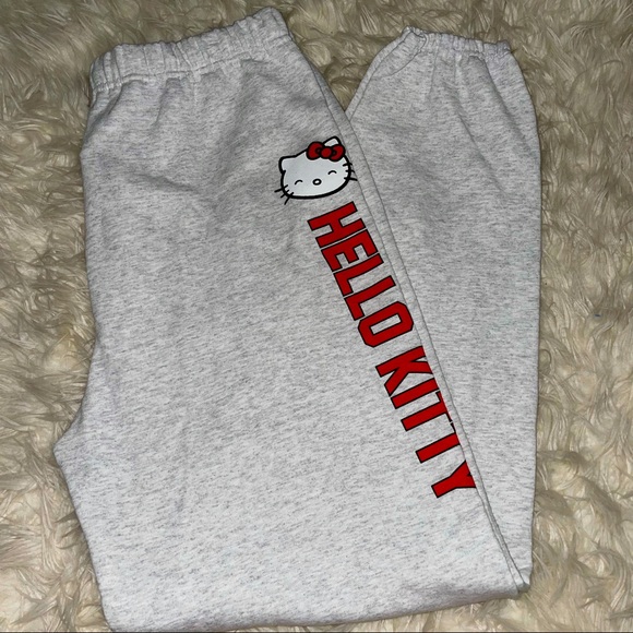 Hello Kitty Pants & Jumpsuits Hello Kitty Elastic Ankle Sweatpants